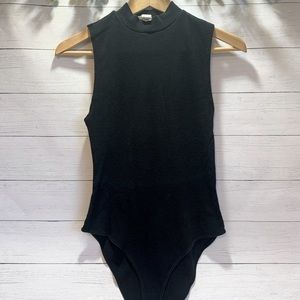 Forever 21 Black Sleeveless Bodysuit
